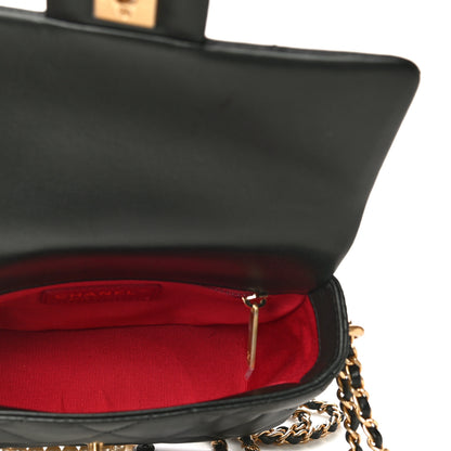 Chanel Lambskin Quilted Mini My Perfect Flap Black 5 of 20