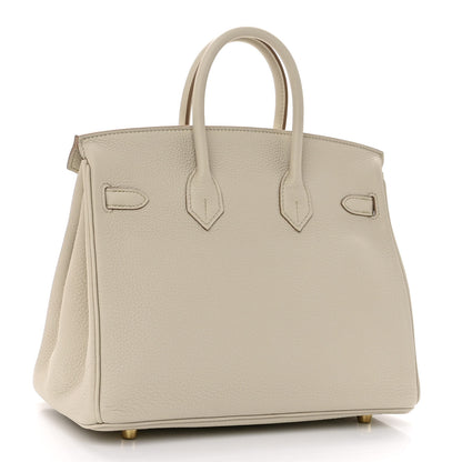 Hermes Togo Birkin 25 Beton 3 of 10