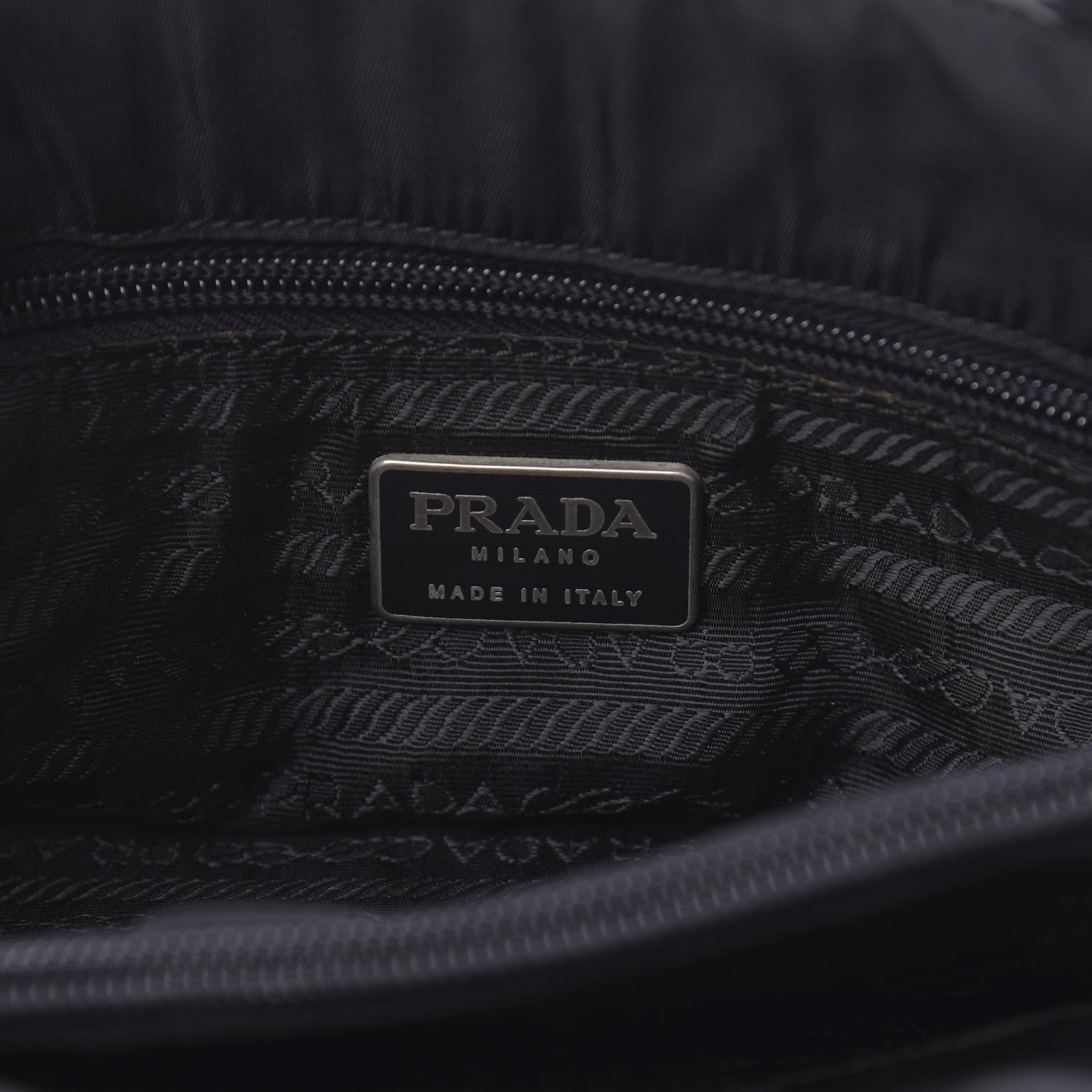 Prada Tessuto Nylon Tote Black 6 of 10