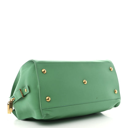 Saint Laurent Calfskin Medium Classic Y Cabas Green 4 of 13