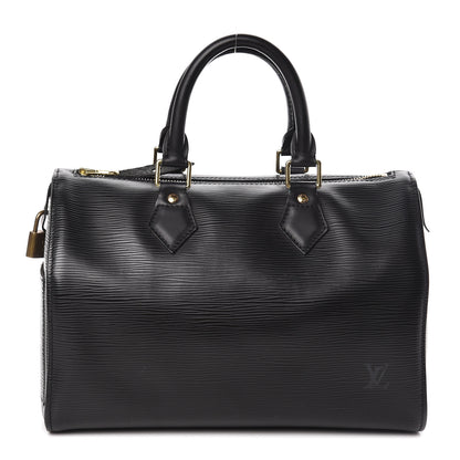Louis Vuitton Epi Speedy 25 Black 1 of 11