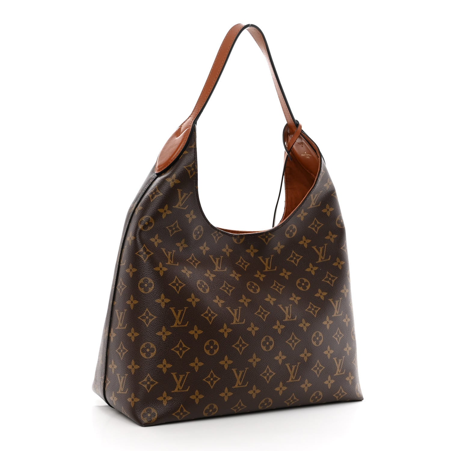 Louis Vuitton Monogram Flower Hobo Caramel 3 of 13