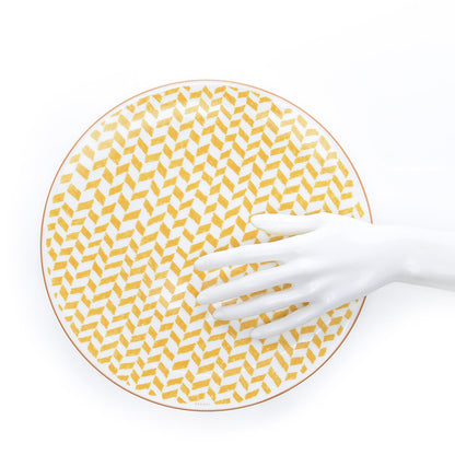 Hermes Porcelain A Walk in the Garden Dinner Plate Wysteria 2 of 6