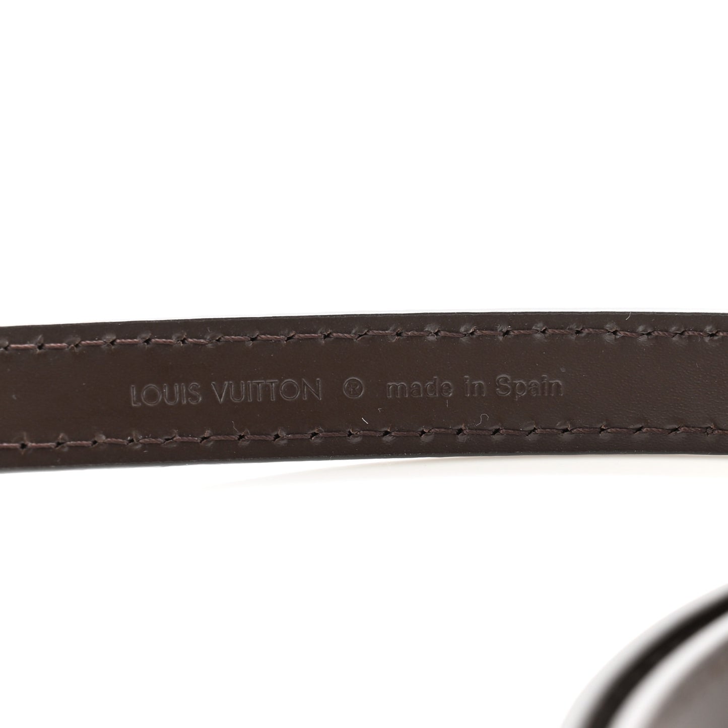 Calfskin 16mm Adjustable Shoulder Strap Ebene
