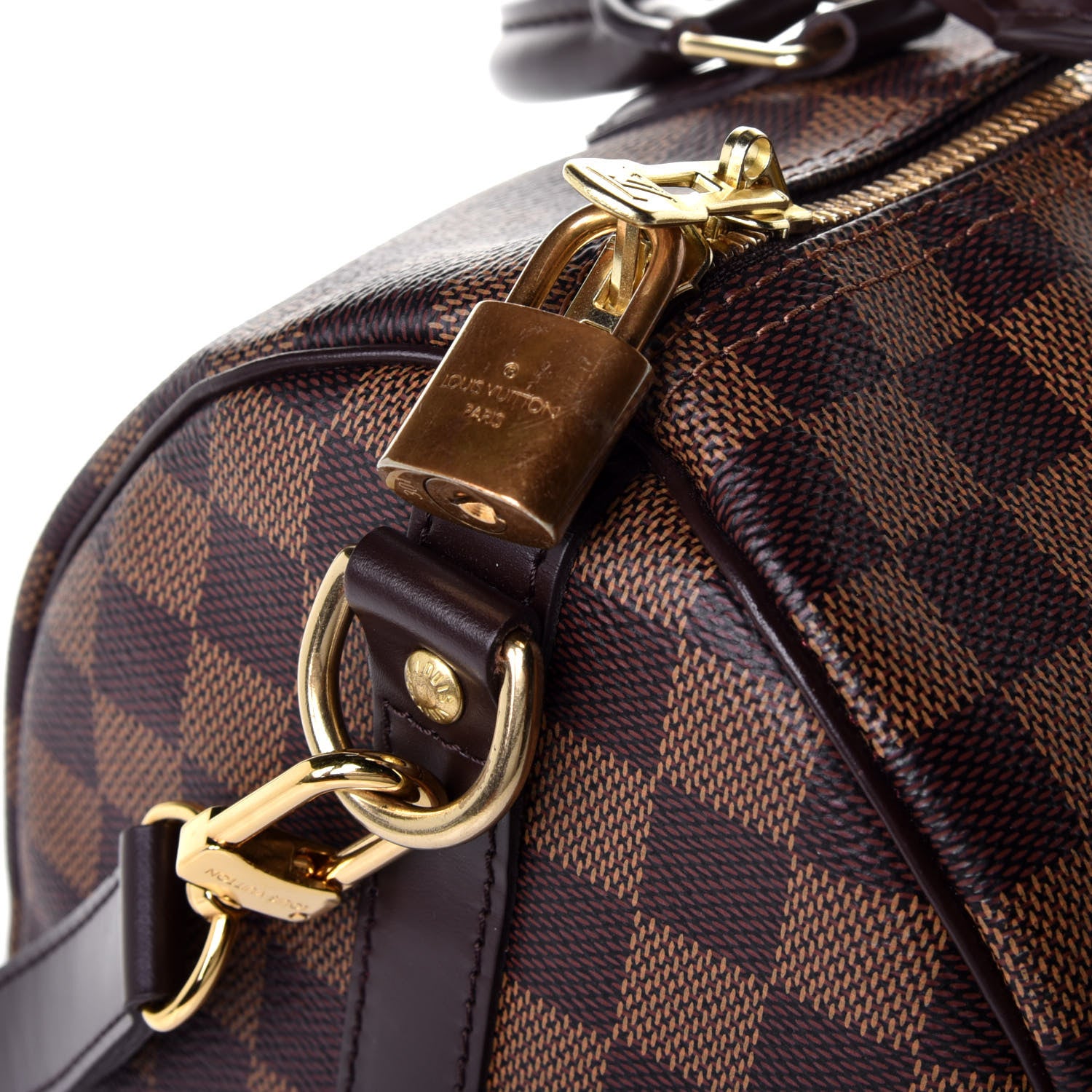 Louis Vuitton Damier Ebene Speedy Bandouliere 30 13 of 15