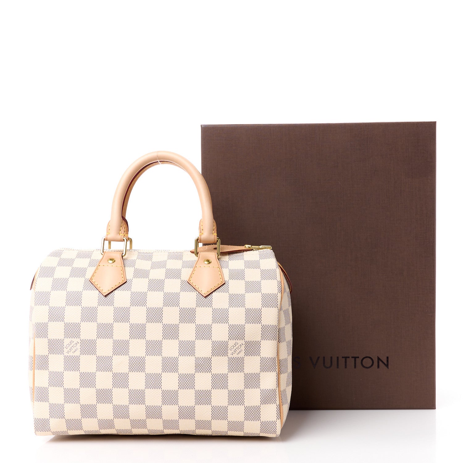 Louis Vuitton LOUIS VUITTON Damier Azur Speedy 25 13 of 15