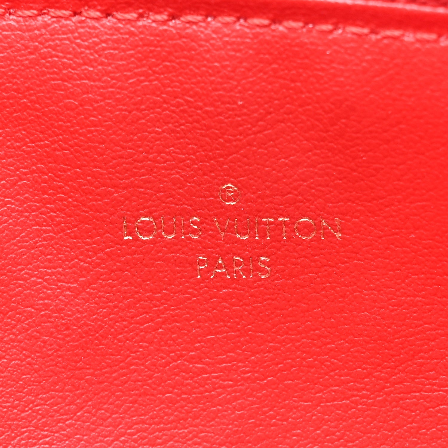 Louis Vuitton Empreinte Felicie Chain Wallet Zippered Insert Scarlet 6 of 10