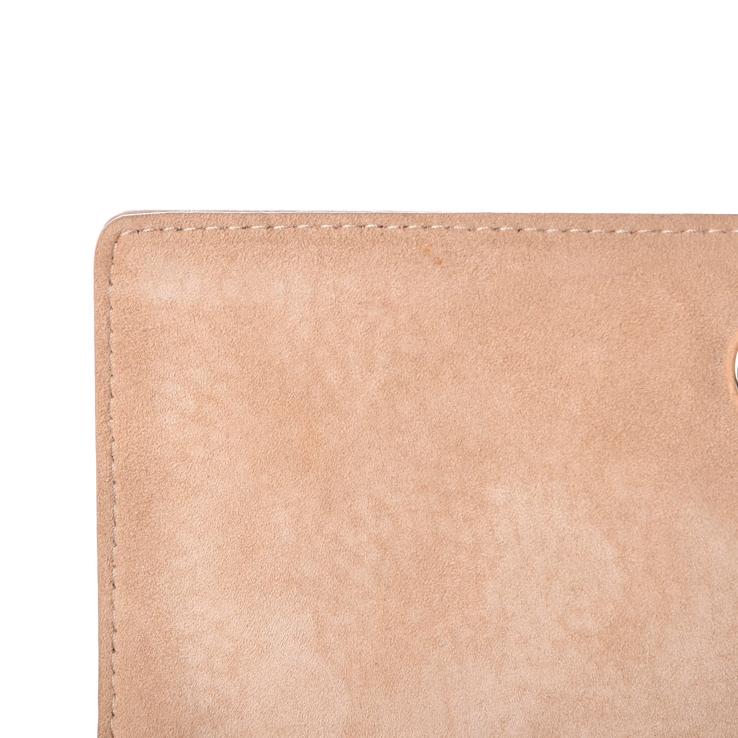 Christian Dior Grained Calfskin Diorama Wallet on Chain Pouch Nude 8 of 9