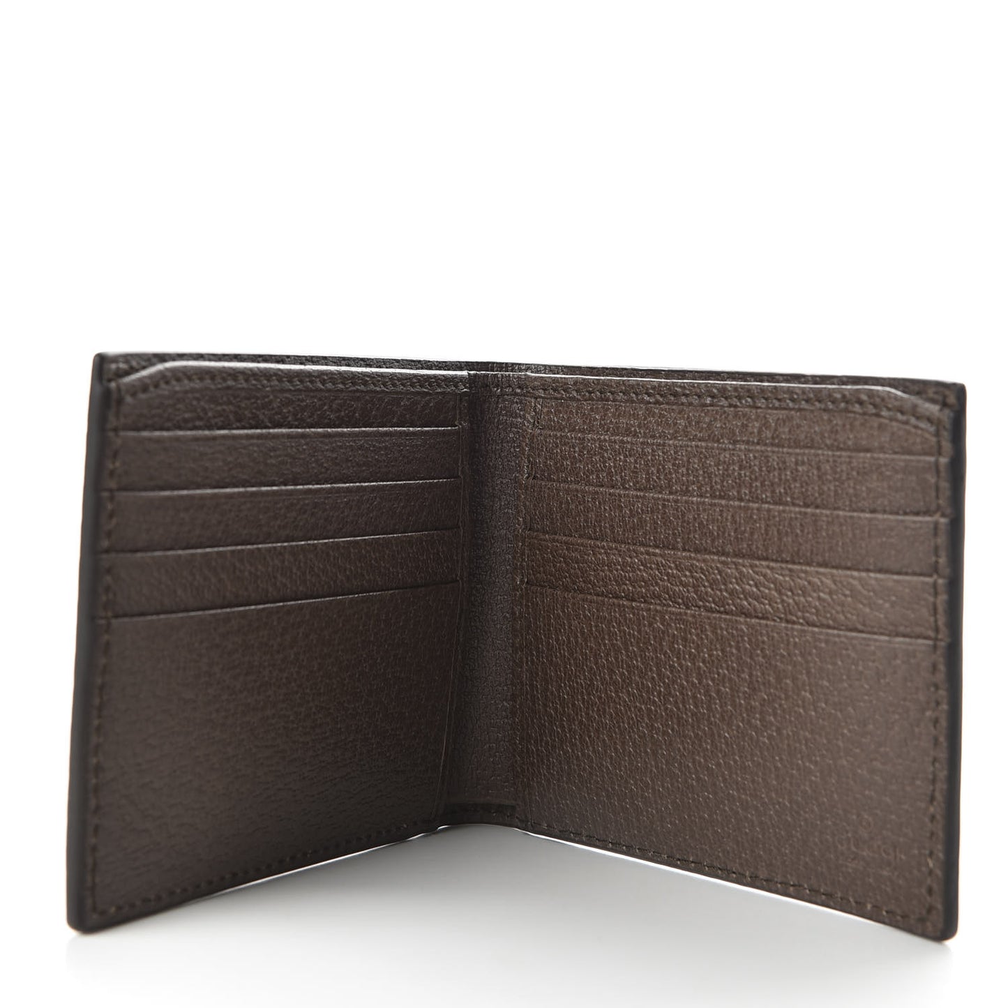 Calfskin Loved Web Wallet Brown