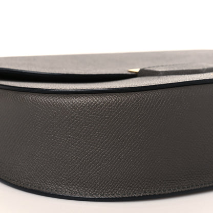 Celine Baby Grained Calfskin Medium Trotteur Grey 8 of 10