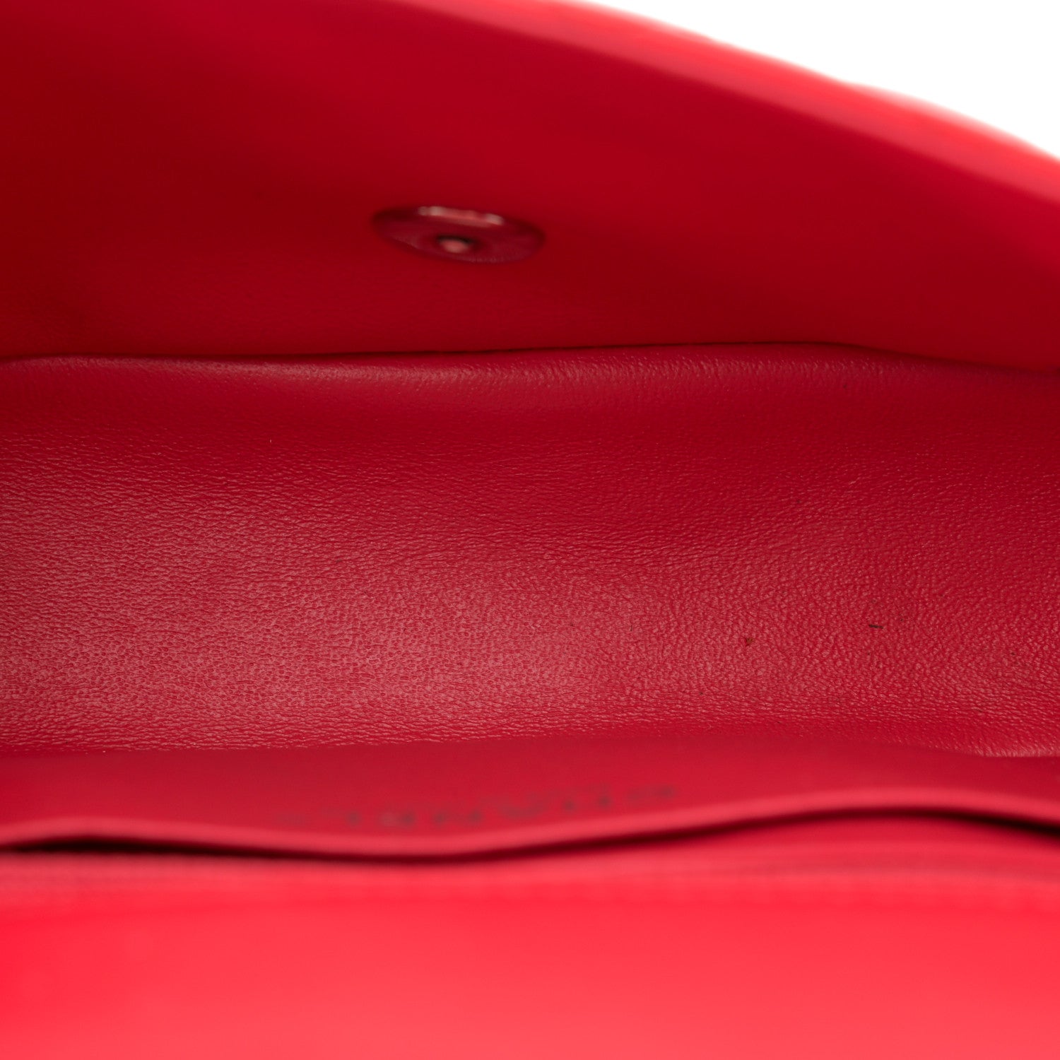 Chanel Patent Calfskin Quilted Mini Rectangular Flap Red 5 of 12