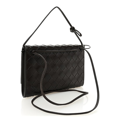 Bottega Veneta Nappa Intrecciato Andiamo Pouch On Strap Fondant 3 of 9
