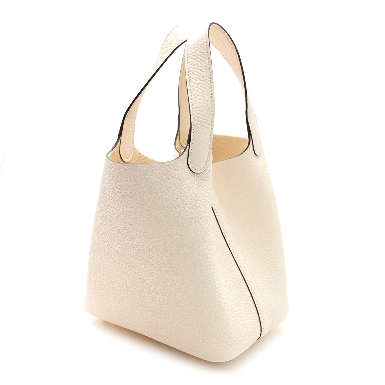 Hermes Taurillon Clemence Picotin Lock 18 PM Nata 3 of 11