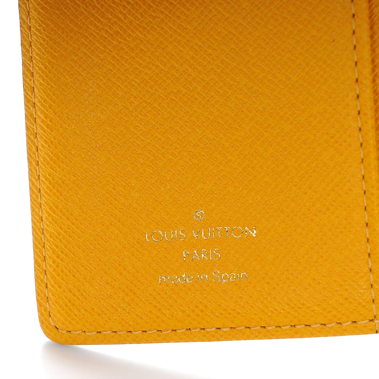 Louis Vuitton Monogram Groom Small Ring Agenda Cover Yellow 5 of 7