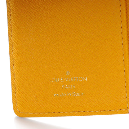Louis Vuitton Monogram Groom Small Ring Agenda Cover Yellow 5 of 7