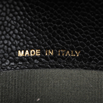 Chanel Caviar Quilted Boy Flap Wallet Black 7 of 8