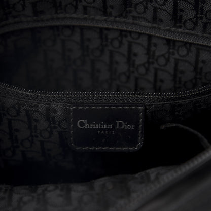 Christian Dior Calfskin Gambler Dice Bowler Black 9 of 11