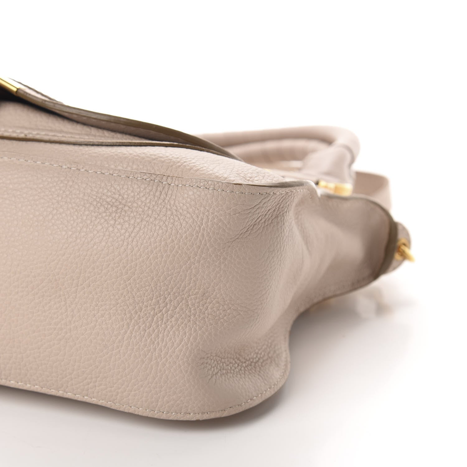 Chloe Calfskin Medium Marcie Satchel Abstract White 8 of 10