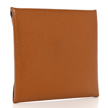 Hermes Epsom Bastia Coin Purse Gold 3 of 10