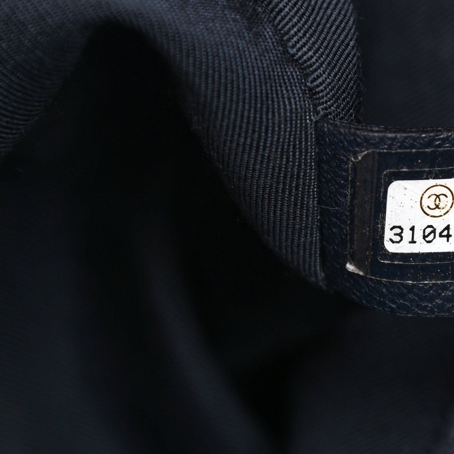Chanel Lambskin Quilted Medium Chanel 19 Flap Navy Blue 7 of 10