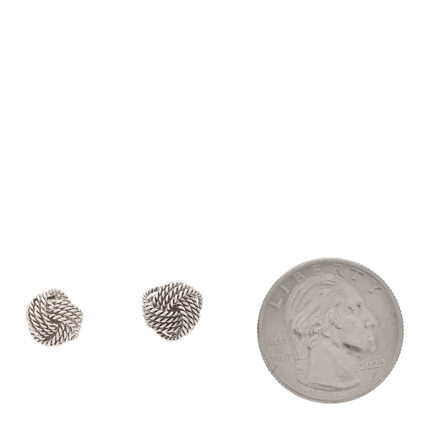 Sterling Silver Twist Knot Earrings