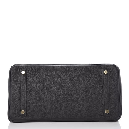 Hermes Togo Birkin 30 Black 6 of 34