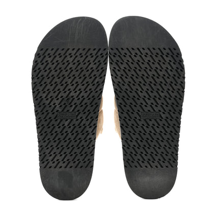 Hermes Suede Goatskin Extra Sandals 40 Beige Argile 5 of 9