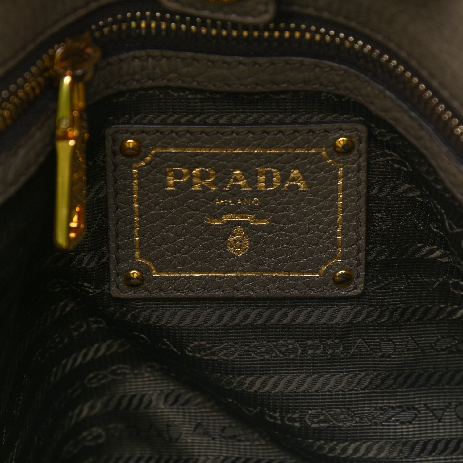 Prada Vitello Daino Tote Argilla 5 of 19