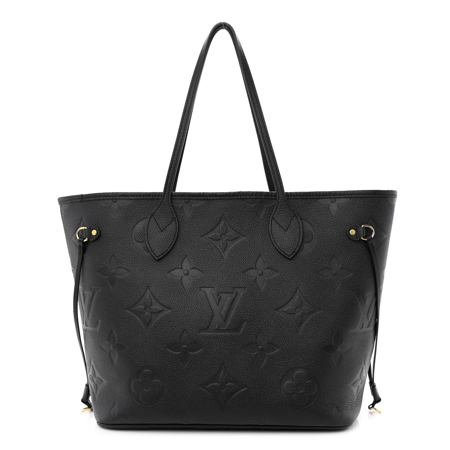 Louis Vuitton Empreinte Monogram Giant Neverfull MM Black 1 of 9