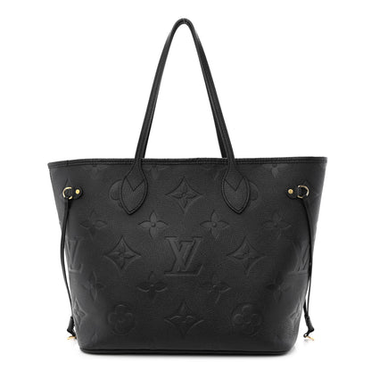 Louis Vuitton Empreinte Monogram Giant Neverfull MM Black 1 of 9