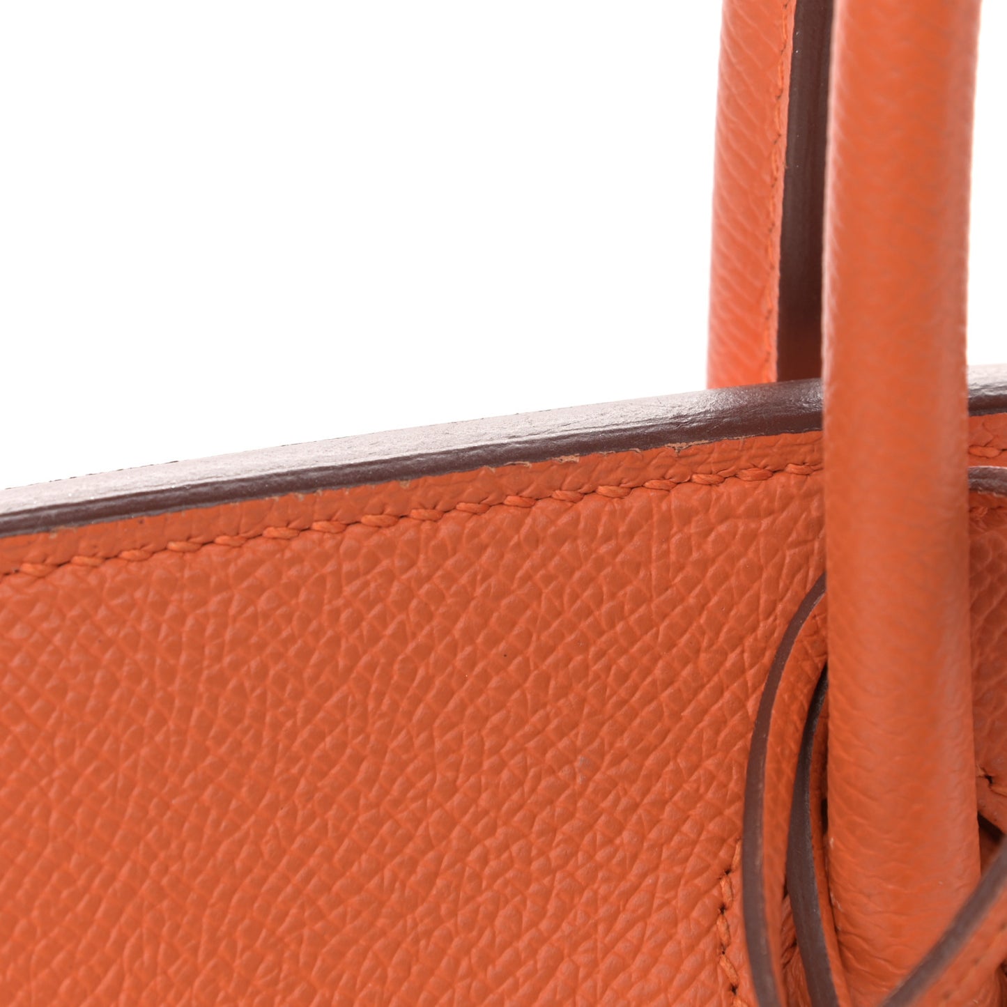 Epsom Birkin 30 Orange