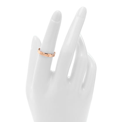 Cartier 18K Pink Gold 3.5mm LOVE Wedding Band Ring 53 6.5 2 of 4