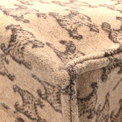 Celine Canvas Calfskin Triomphe Large Cabas Thais Camel 11 of 11