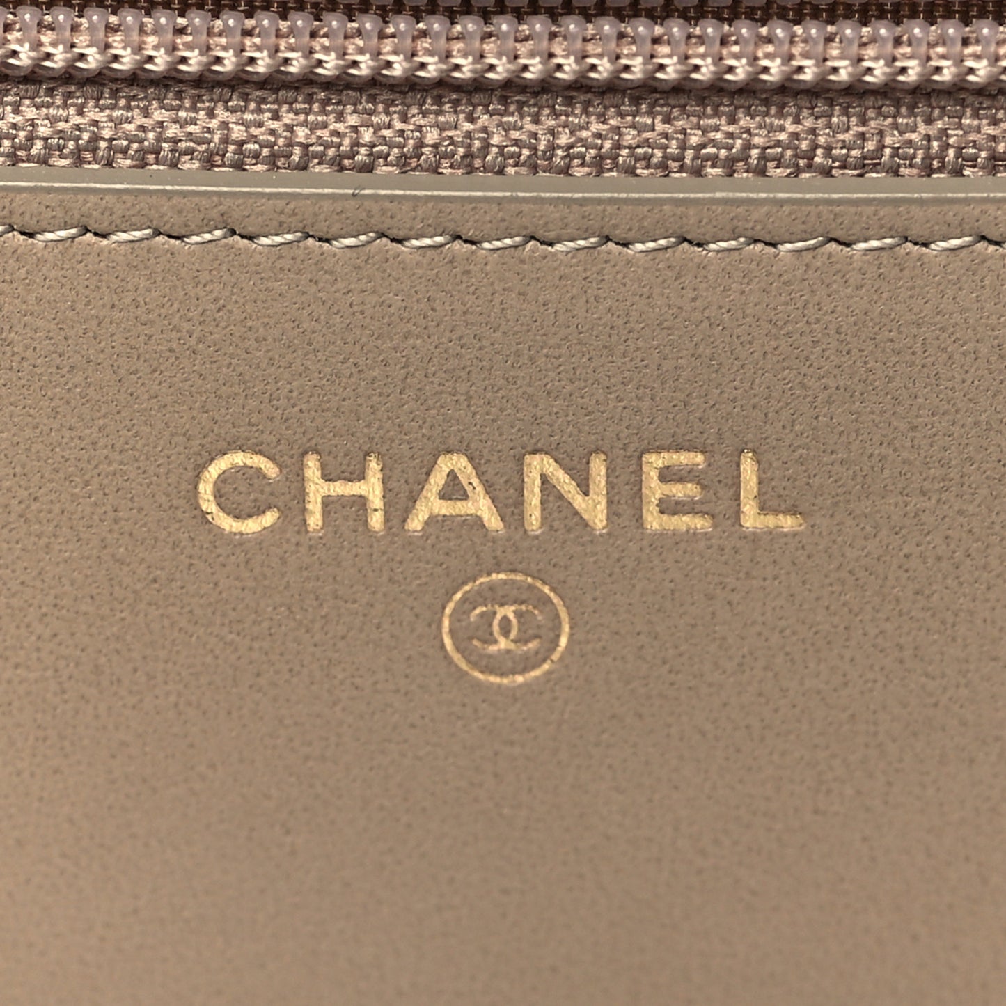 Metallic Aged Calfskin Reissue Wallet On Chain WOC Gold