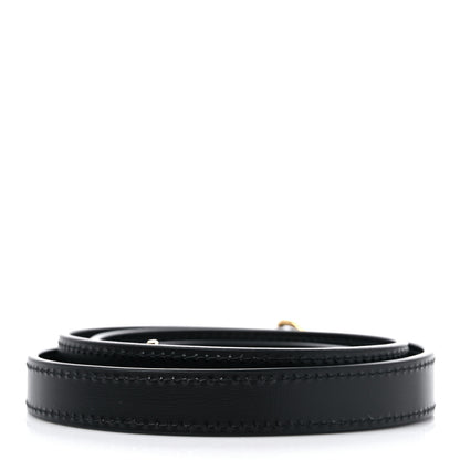 Louis Vuitton Calfskin Alma BB Shoulder Strap Black 2 of 3