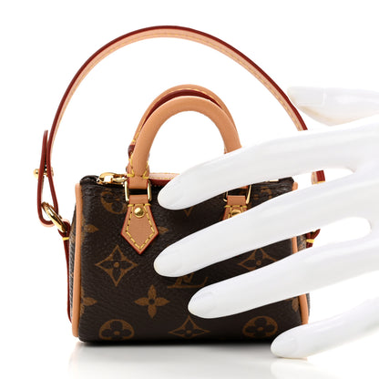 Louis Vuitton Monogram Micro Speedy Bag Charm 2 of 6