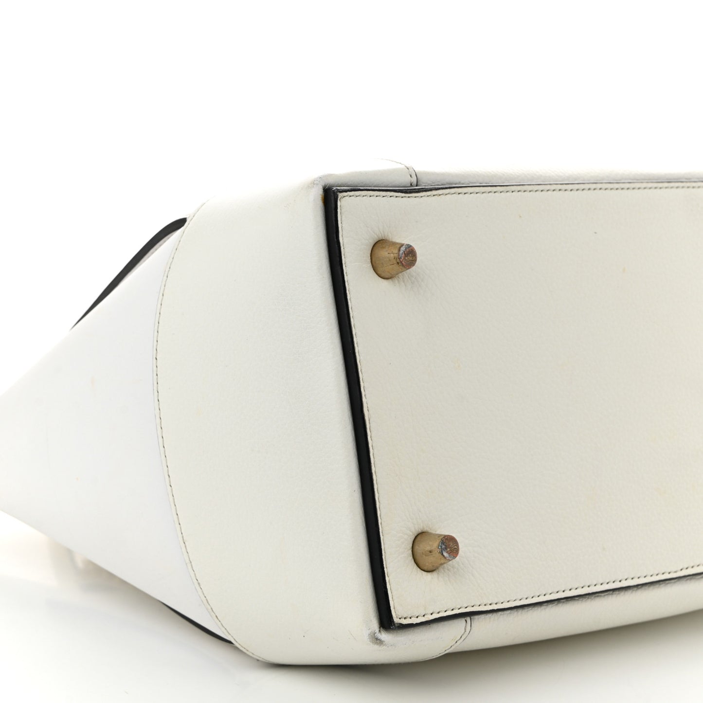 Calfskin Small Eloise Tote White
