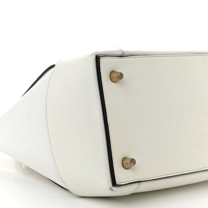 Christian Louboutin Calfskin Small Eloise Tote White 9 of 17