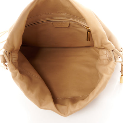 The Row Nappa Small Angy Hobo Bag Cream 5 of 10