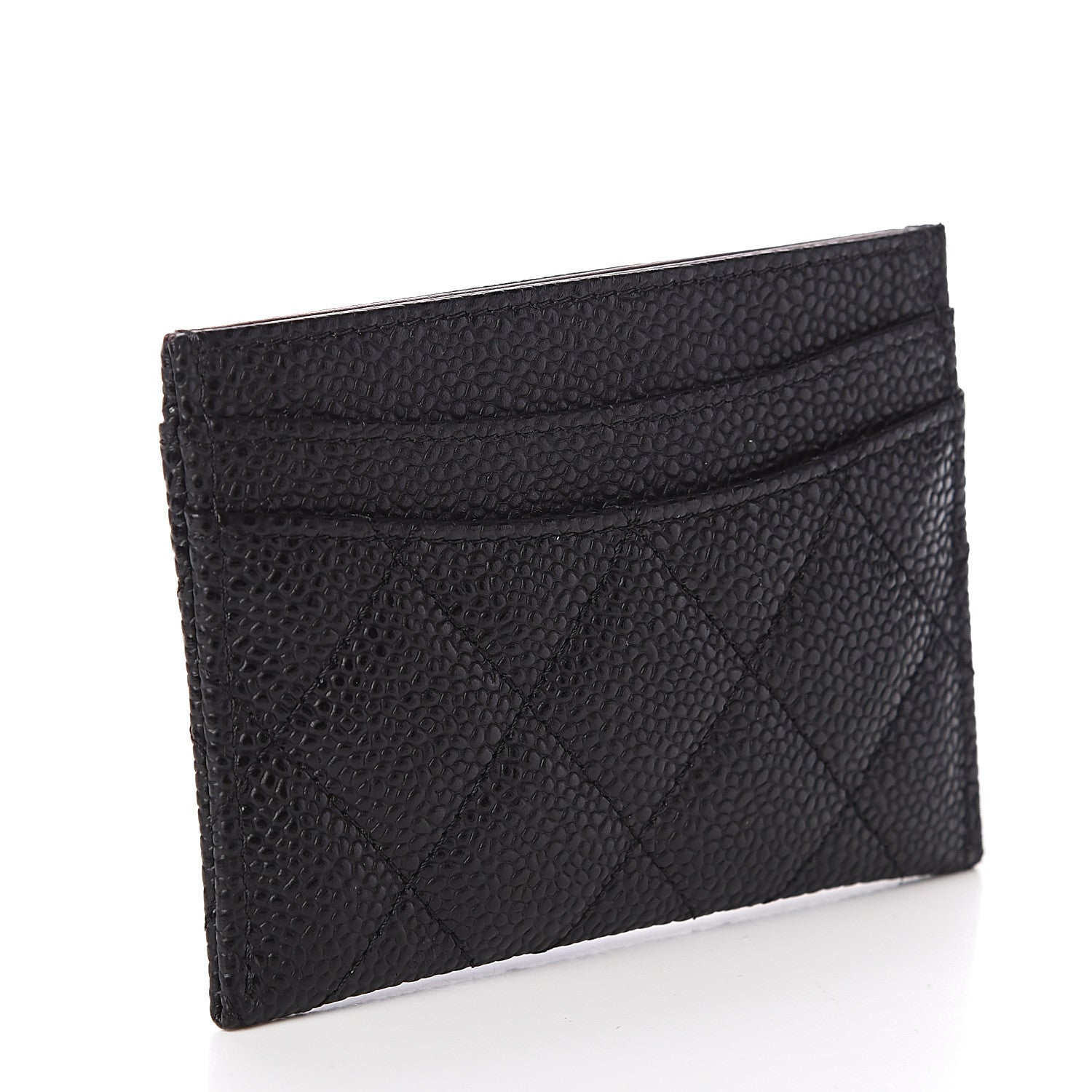 Chanel Caviar Quilted Card Holder Black 2 of 6