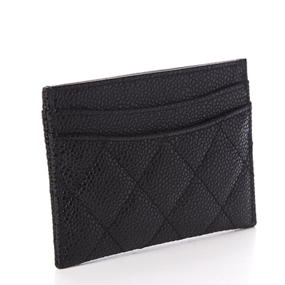 Chanel Caviar Quilted Card Holder Black 2 of 6