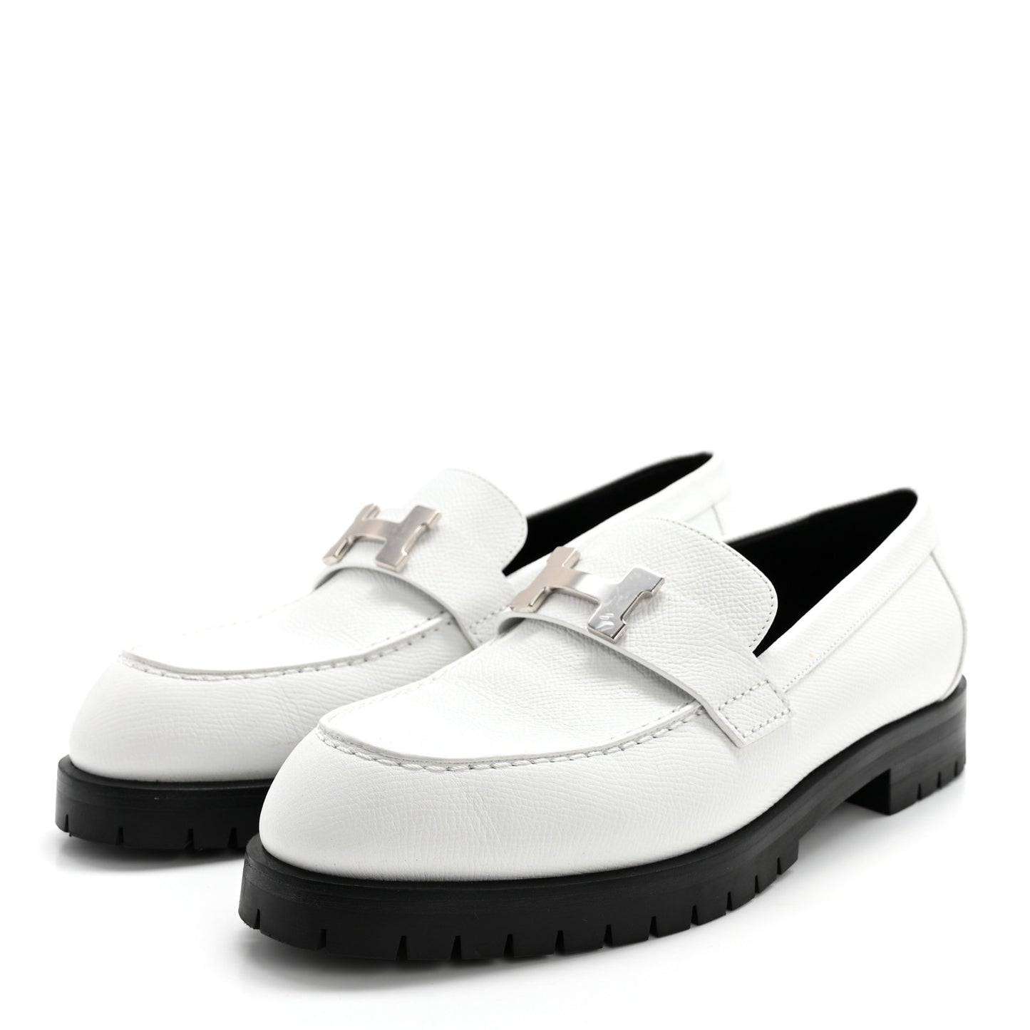 Epsom Womens Faubourg Loafers 38 White