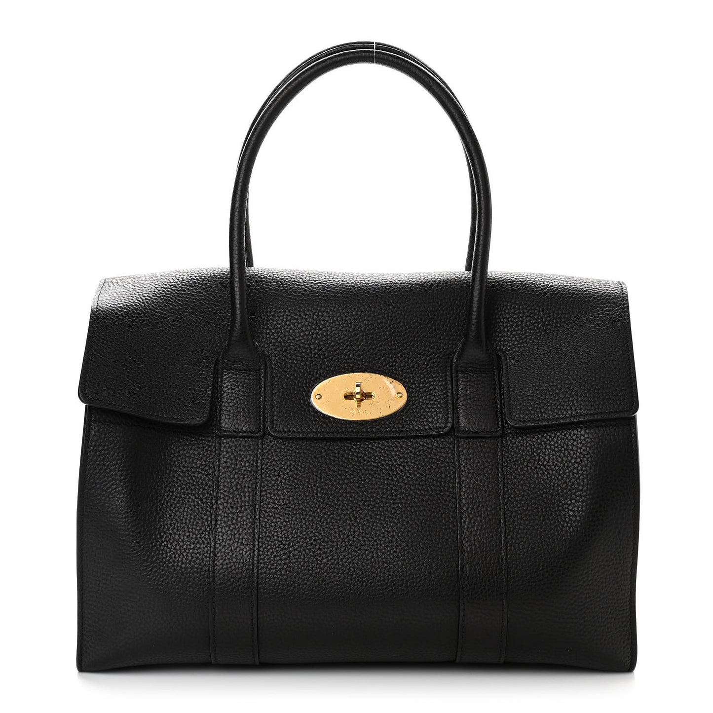 Classic Grain Calfskin Bayswater Black