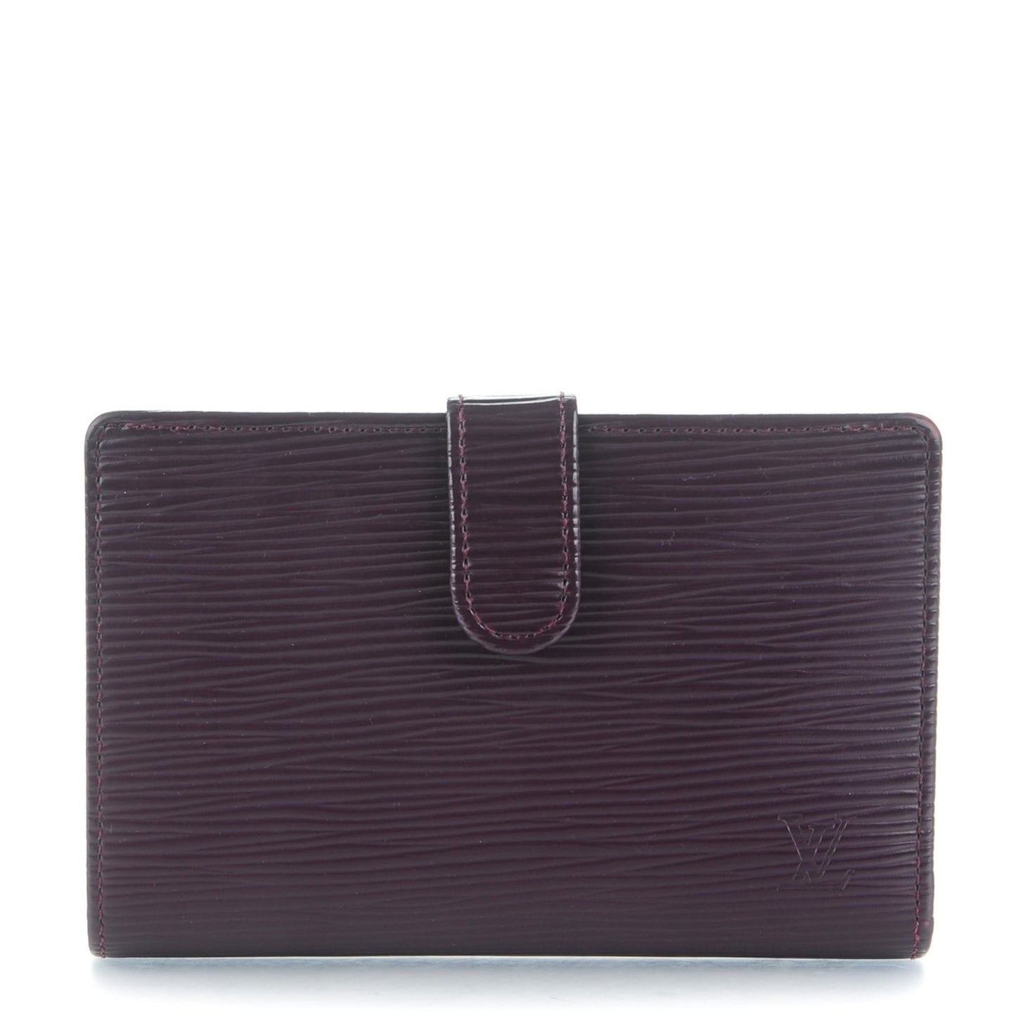 Epi French Purse Wallet Cassis