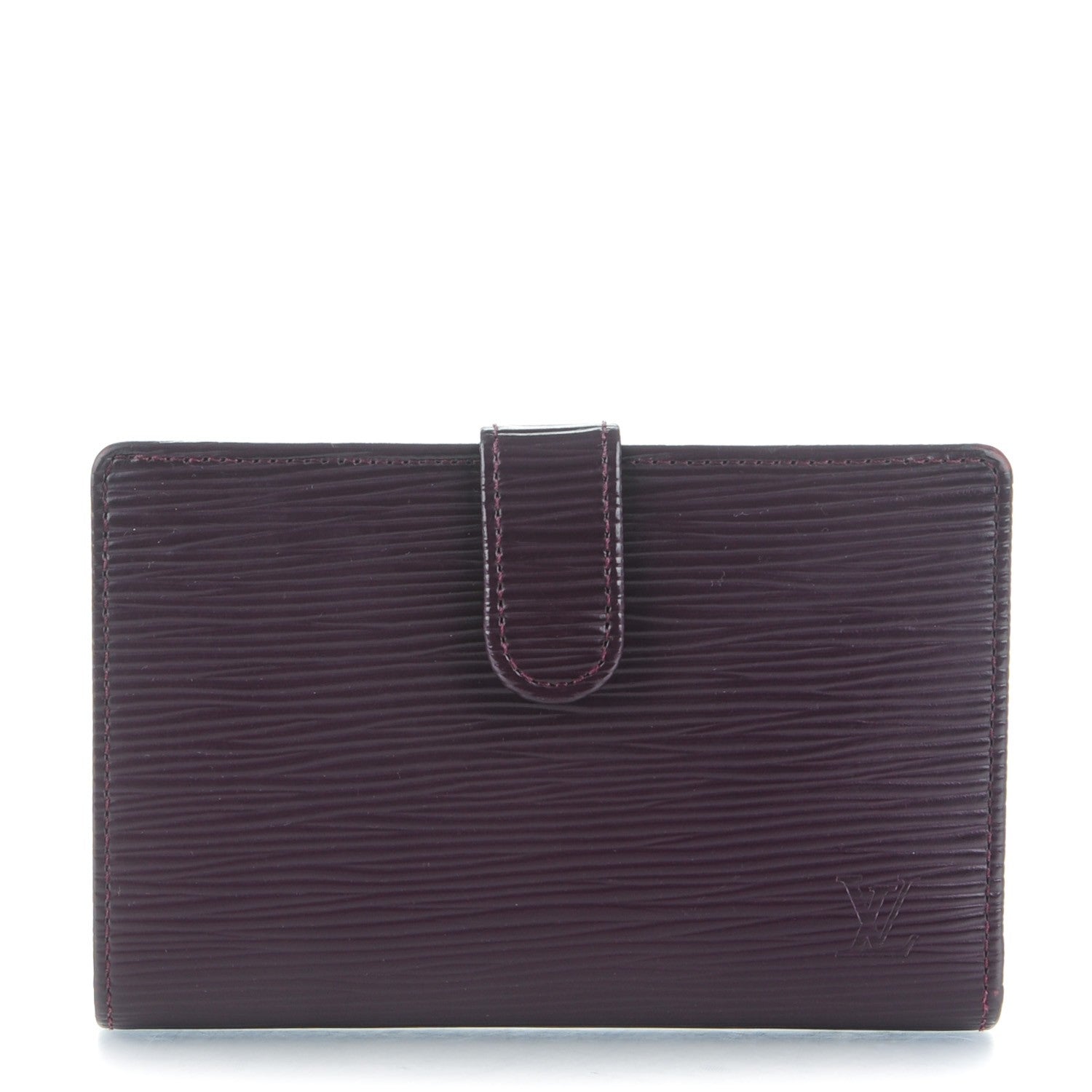 Louis Vuitton Epi French Purse Wallet Cassis 1 of 8