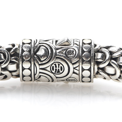 John Hardy Sterling Silver 18K Yellow Gold 10mm Legends Naga Station Bracelet 4 of 5