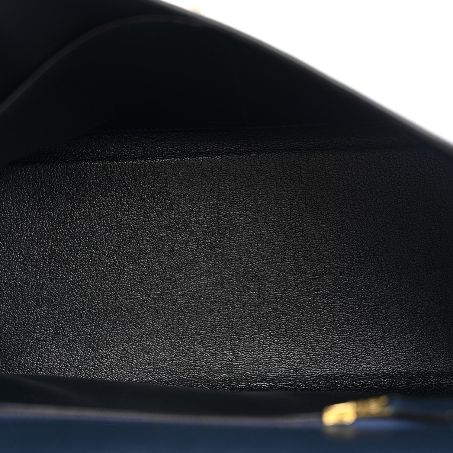 Hermes Courchevel Kelly Retourne 32 Bleu Indigo 5 of 11