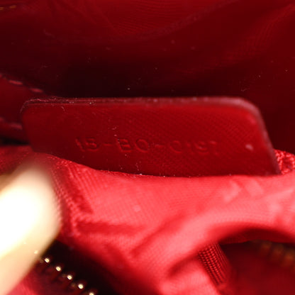 Christian Dior Patent Cannage Mini Lady Dior Red 7 of 11