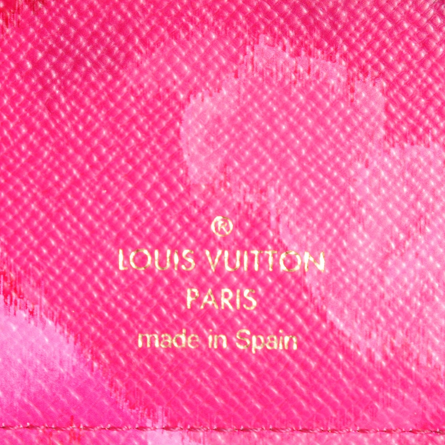 Monogram Articles de Voyage Ikat Insolite Wallet Rose Indien