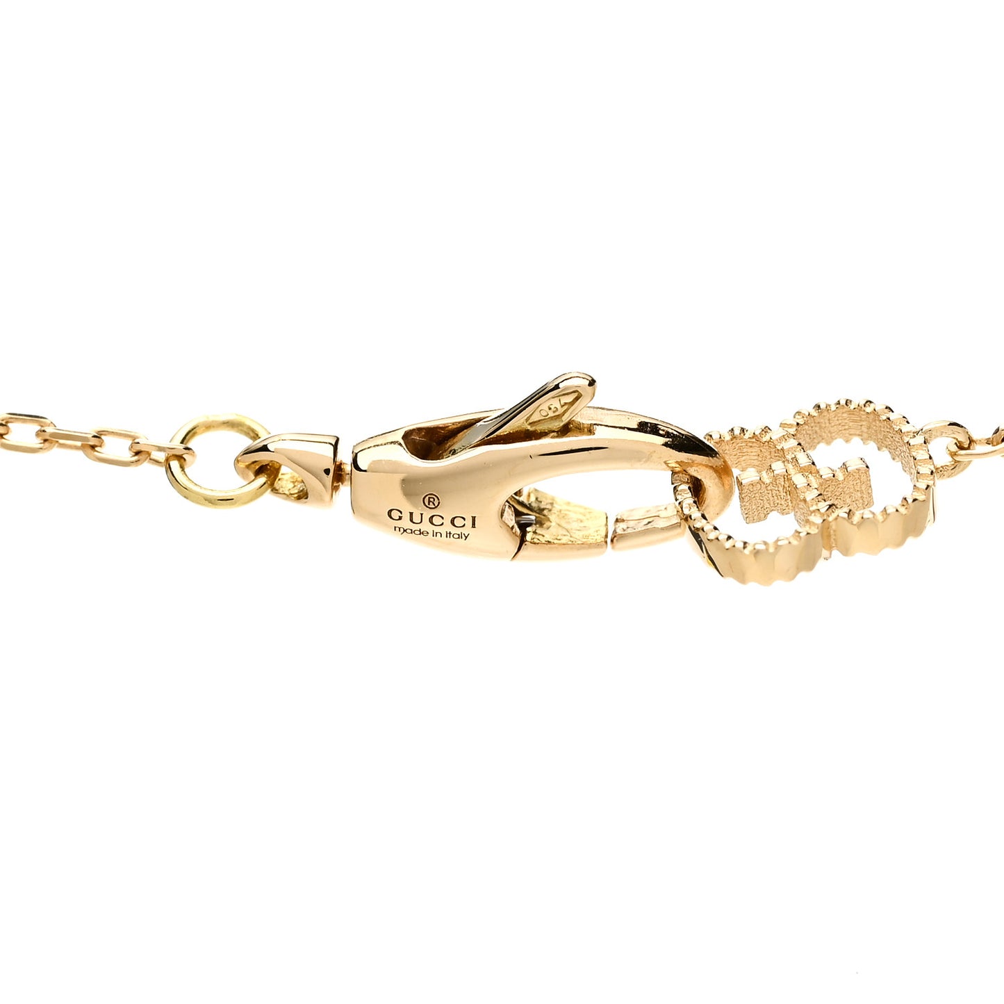 18K Yellow Gold Diamond Le Marche Des Merveilles Butterfly Necklace